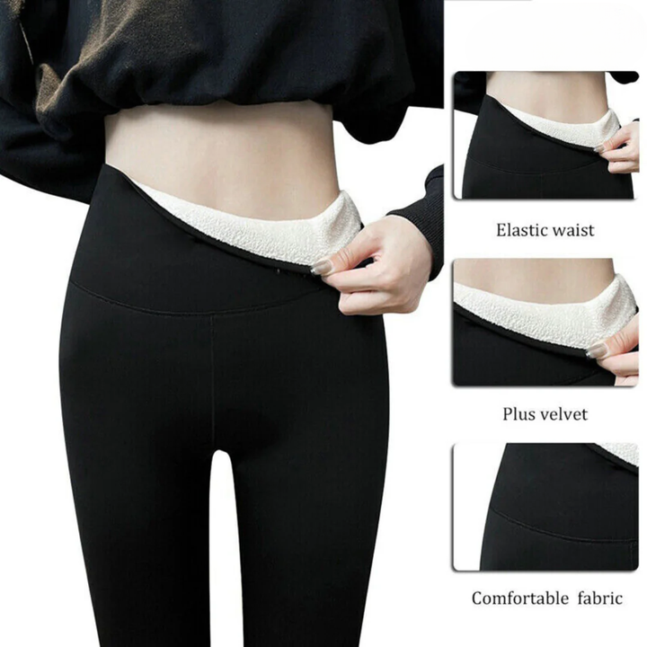 Kalista – Zimowe legginsy z polarową podszewką