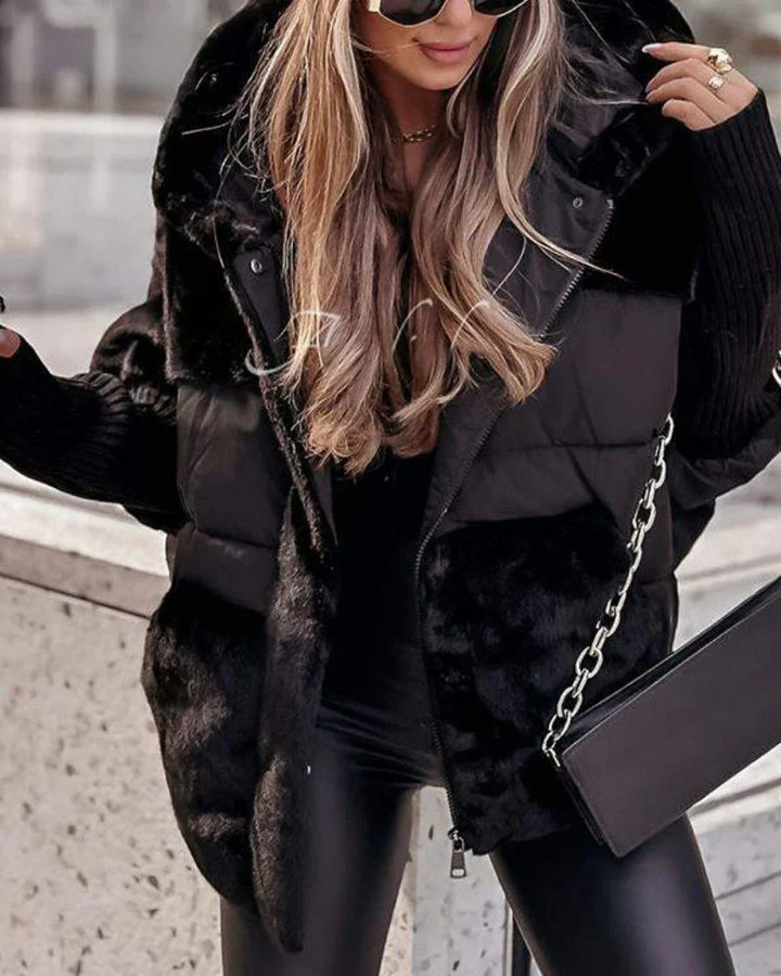 Lena - Stylowa kurtka puchowa z kapturem