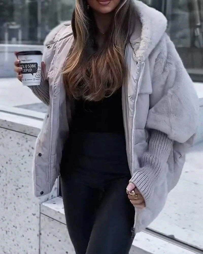 Lena - Stylowa kurtka puchowa z kapturem