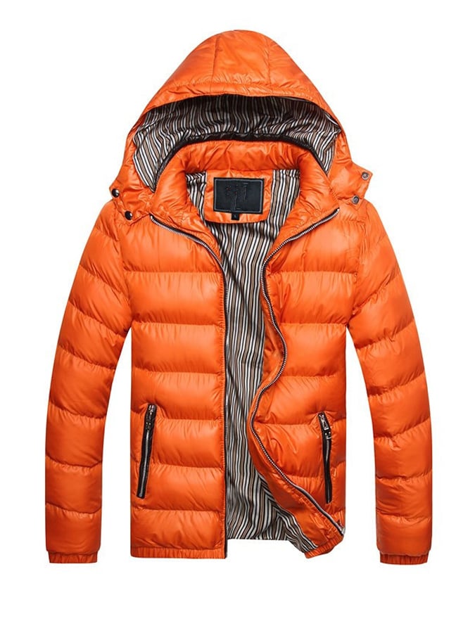 DAMIAN - KURTKA Z KAPTUREM Z WYPEŁNIENIEM