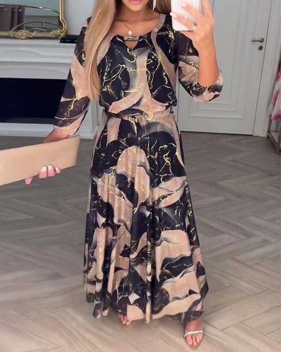 Zuzanna - Elegancka sukienka z szyfonu