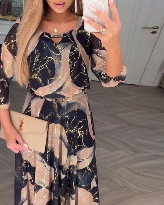 Zuzanna - Elegancka sukienka z szyfonu